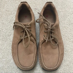 Red Wing Brown Leather Oxford Shoes